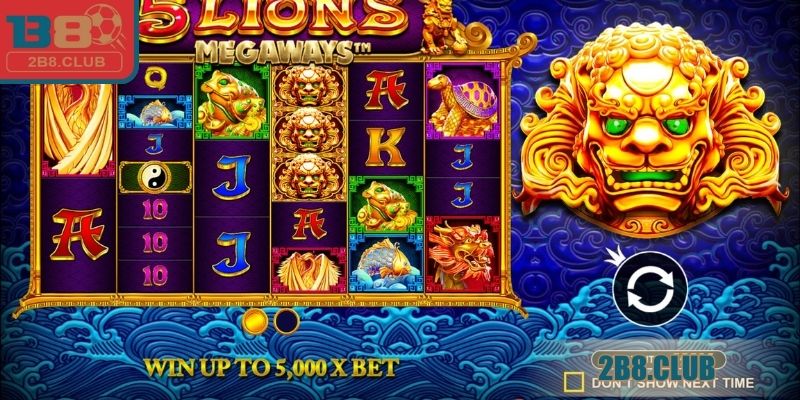 5 chú Sư Tử Megaways - Giới thiệu game nổ hũ thú vị